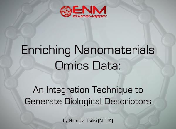 Enriching Nanomaterials Omics Data